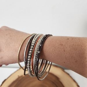 Large Lot of different bangles